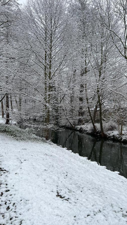 Spreewald Chalet Wohnung Burg  Luaran gambar