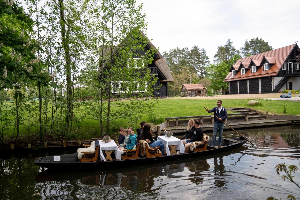 Spreewald Chalet Wohnung Burg  Luaran gambar